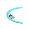 LC To FC Duplex 2.0mm LSZH OM3 Aqua Fiber Optic Cords - Image 2