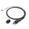 2 Core PDLC/DLC Optical outer diameter 6.8-7.0mm cable assembly Fiber Patch Cord